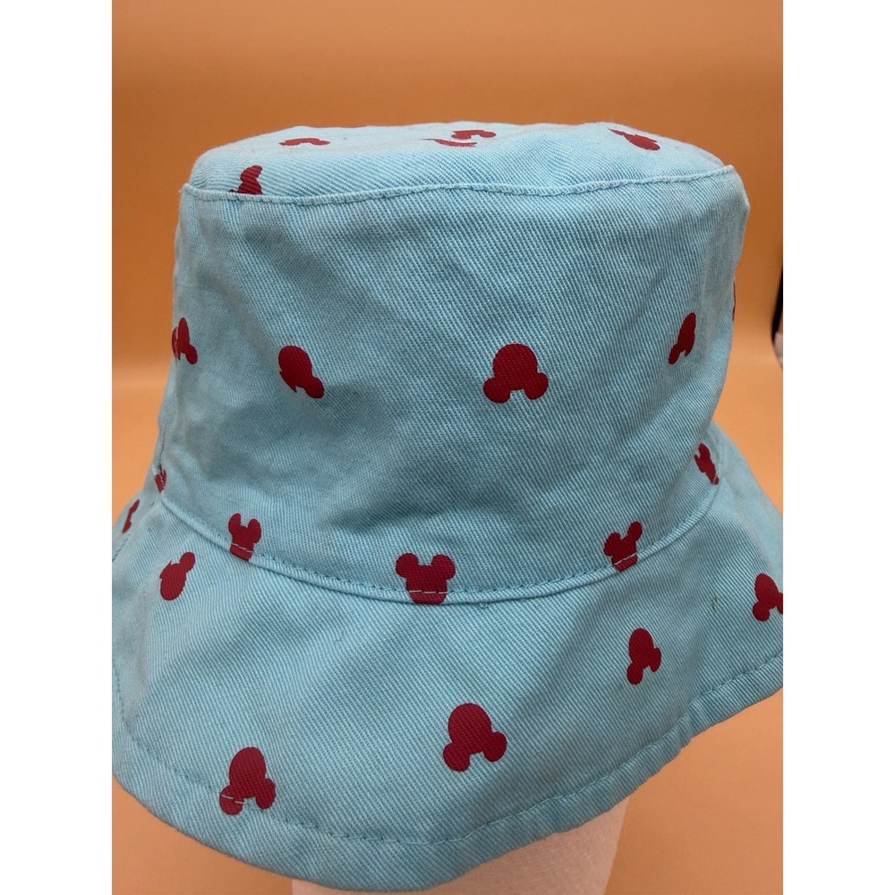 Disney x Junk Food Mickey Mouse Toddler Girls Bucket Hat Blue Red Kids